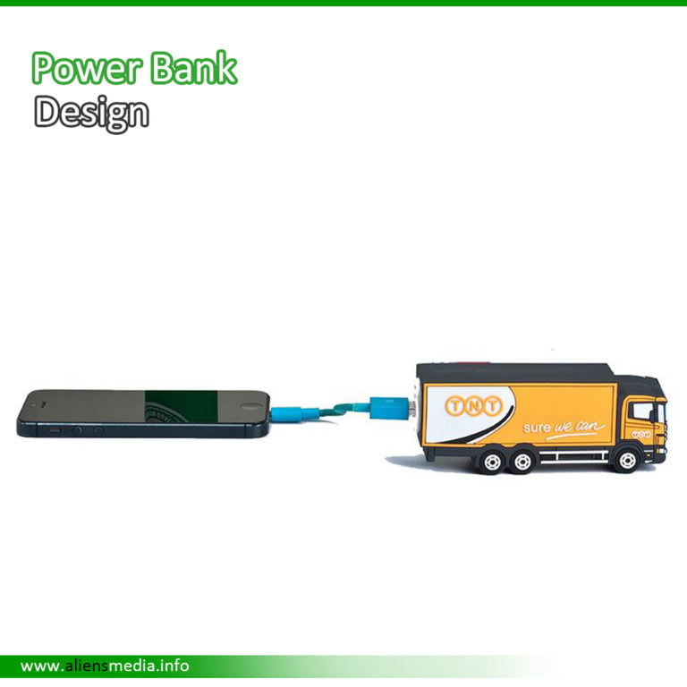 Power Bank Charger with Custom Design